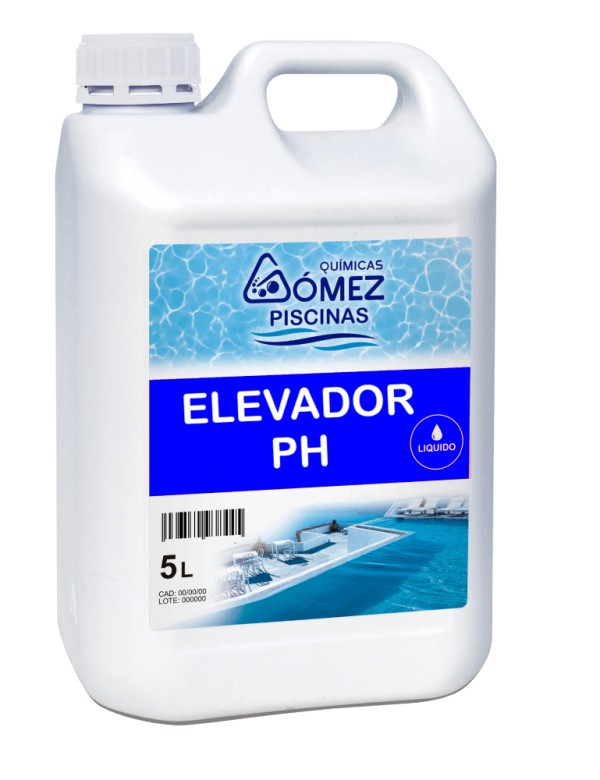 ELEVADOR PH - Incremento pH del agua de la piscina